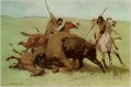 indians The Buffalo Hunt 1890